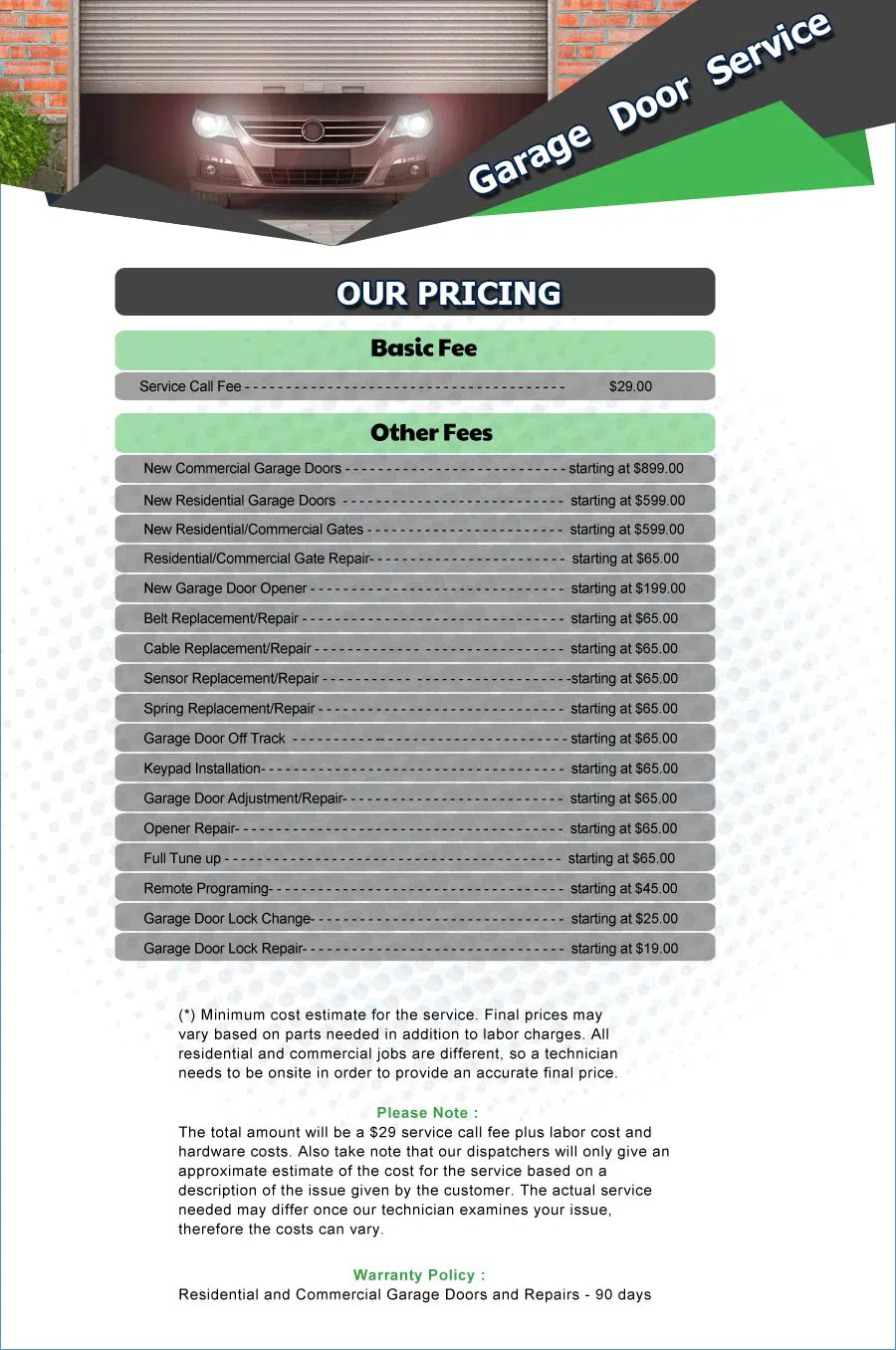 Galaxy Garage Door Service Crestwood, IL 708-653-0868